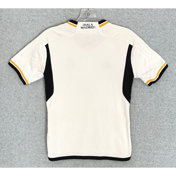 Adidas Real Madrid Soccer Jersey Kids Youth Medium White 2023-24 FIFA Champions - Picture 4 of 11